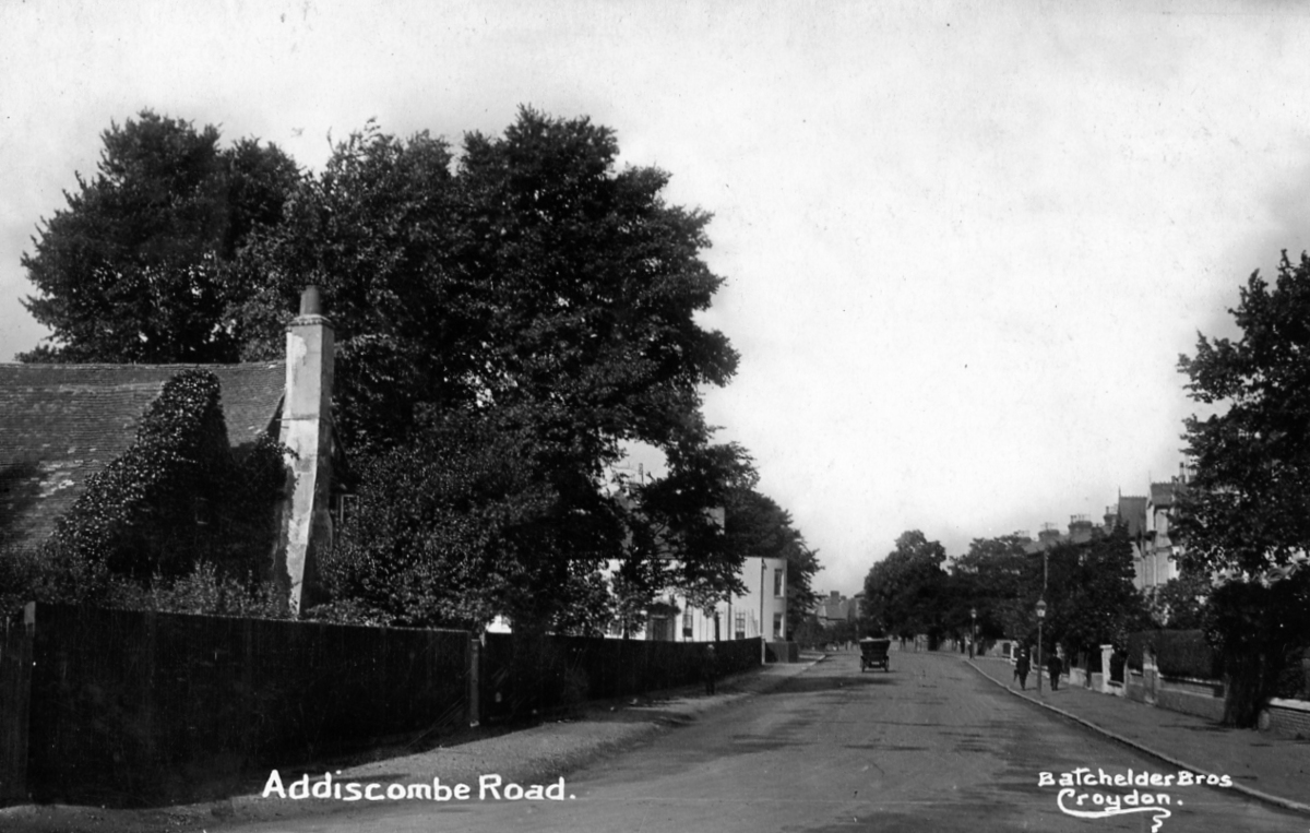 Addiscombe Rd  next to Heron Cottage